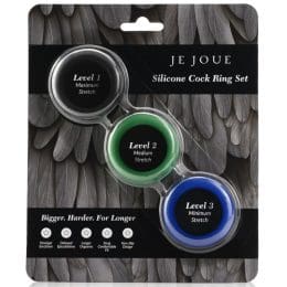 JE JOUE - SILICONE SET SILICONE PENIS RINGS 2